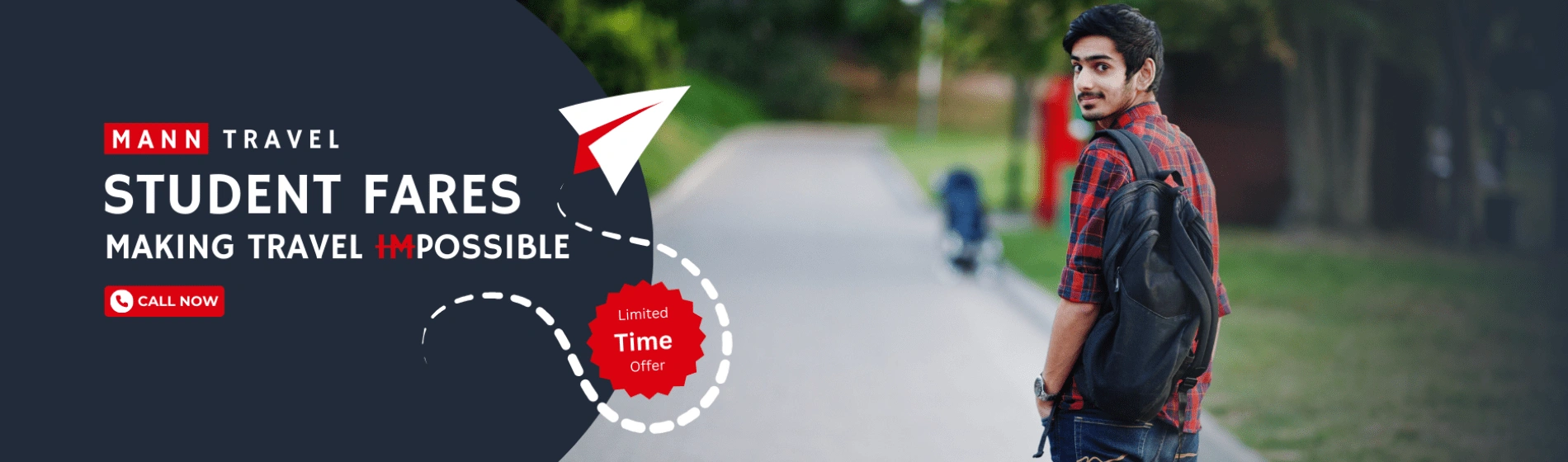 Exclusive Student special fare offer
