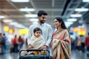 Family Travel NZ to India with Kids Seats