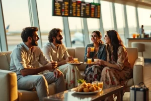 Lounge Access on NZ-India Itineraries