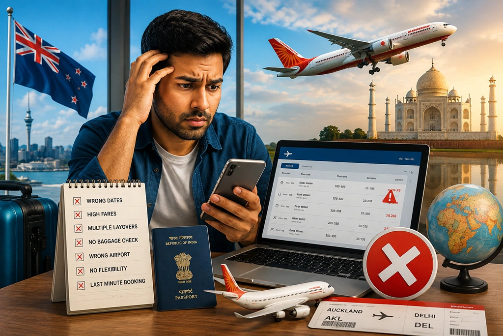 7 India Flight Booking Mistakes NRIs Make from New
