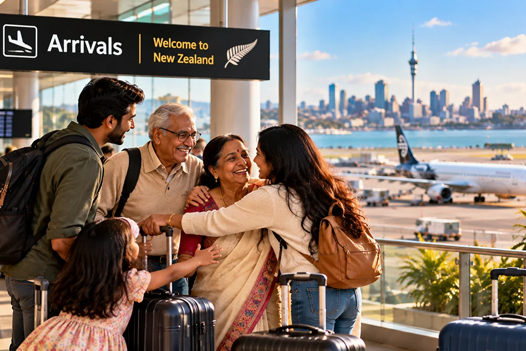Flights for Parents from India to NZ This Summer A Family Guide
