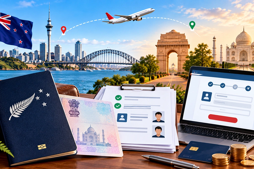 Indian Visa Requirements for New Zealand Citizens