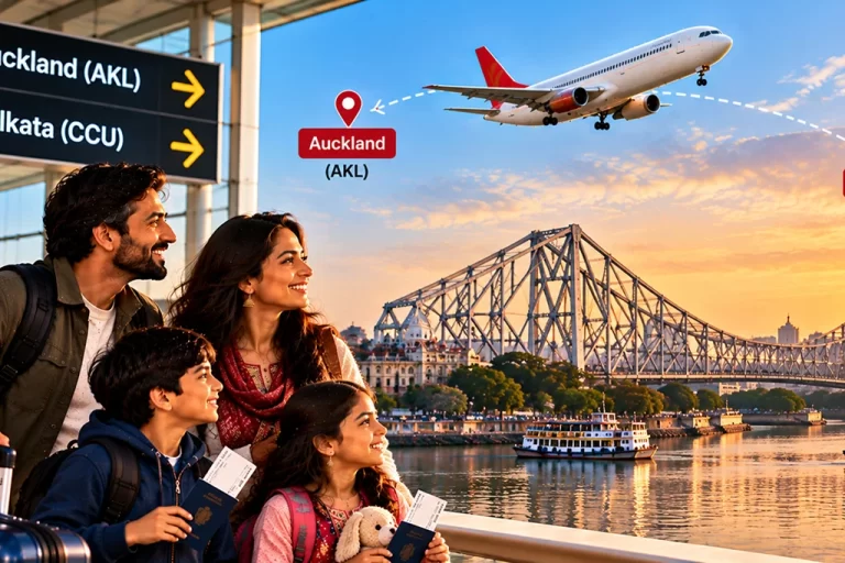 Flights Auckland to Kolkata How to Connect to Bengal from New Zealand - Mann Travel Flights Auckland to Kolkata How to Connect to Bengal from New Zealand