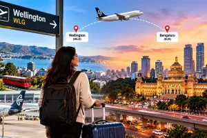 Flights Wellington to Bengaluru How to Connect from the Capital to Indias Tech City