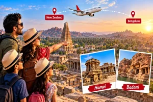 Hampi and Badami from New Zealand A Summer Holidays Trip via Bengalur
